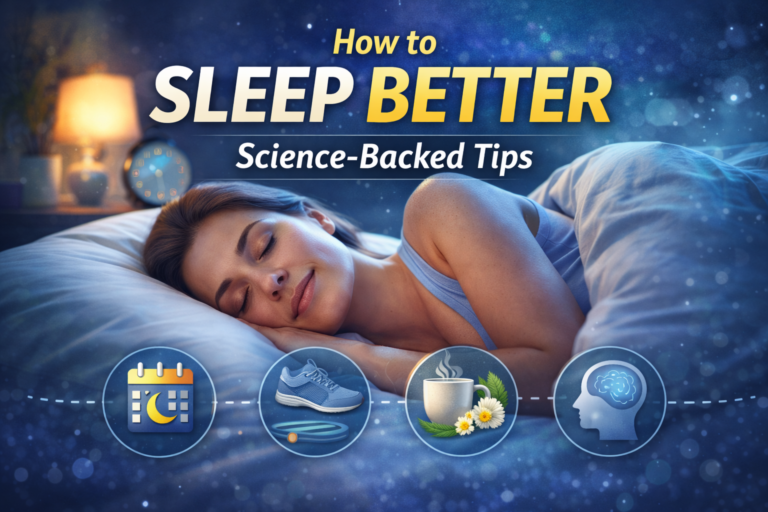 How to Sleep Better: Science-Backed Tips